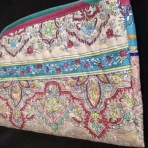 Wong Bedding 2 Pillow Shams Quilted Standard Multicolor 28" x 19"